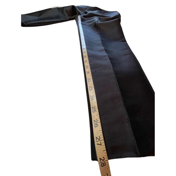 Frascara Silk Wool Pants Black Eveningwear Cocktail Wedding Old Money Designer 8 - Picture 9 of 16